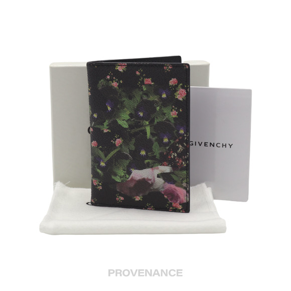 🔴 Givenchy Card Holder Wallet - Floral - Picture 1 of 6